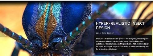 The Gnomon Workshop – Hyper-realistic Insect Design with Eric Keller