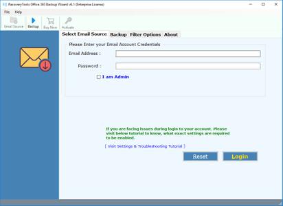 RecoveryTools Office 365 Backup Wizard 6.6