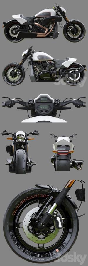 Harley-Davidson FXDR 114 3D Model
