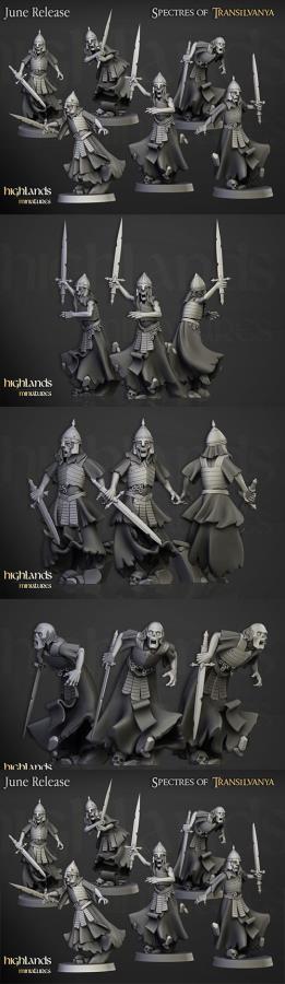 Wraith Unit - Highlands Miniatures 3D Print