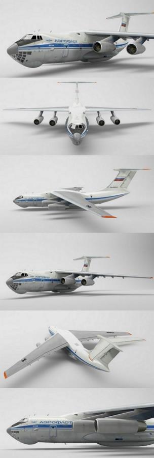 IL-76M 3D Model