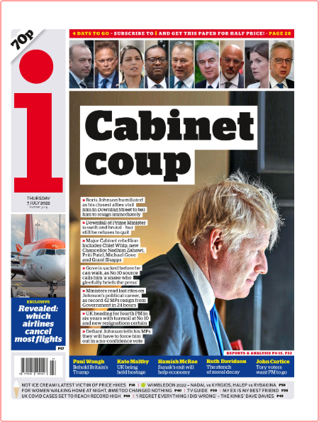 The i Newspaper - Issue 3625 [07 Jul 2022]