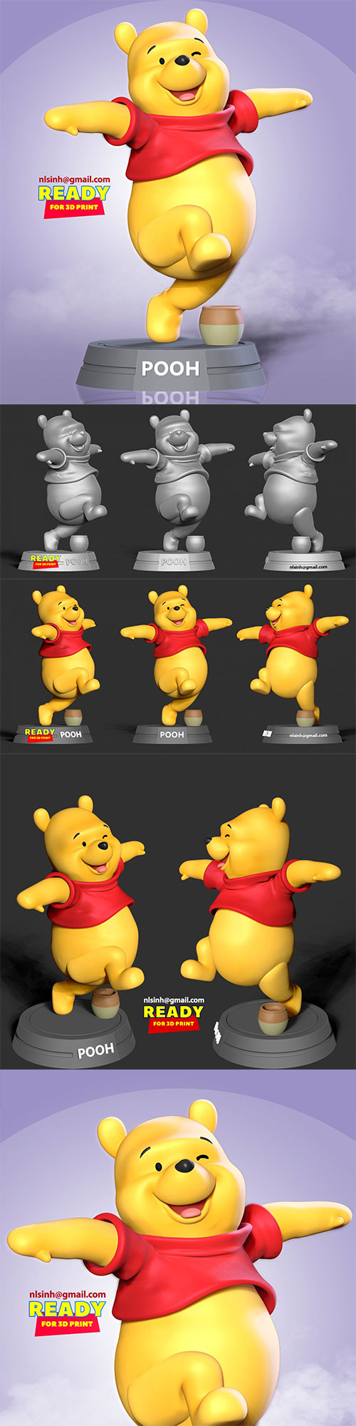 Winnie the Pooh 3D Print
