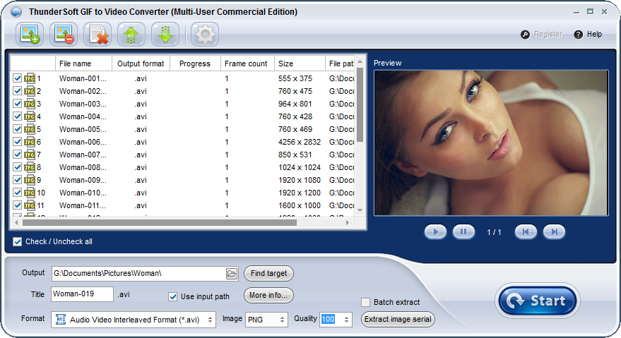 ThunderSoft GIF to Video Converter 4.4.0