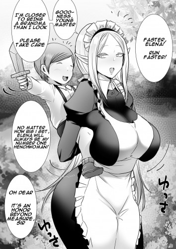 The Elf Maid And The Little Boy Growing Up Hentai Comic