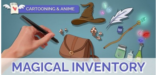 Object Drawing for Beginners  Designing Magical Items for a Fantasy Character