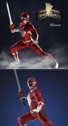 Power Ranger Red 3D Print