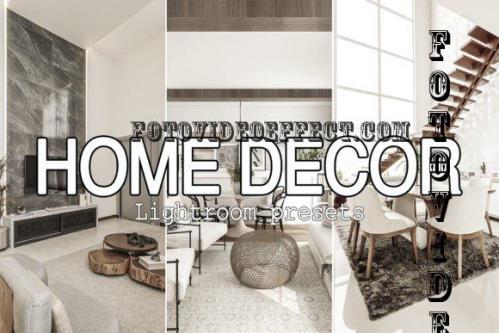 6 Home Decor Lightroom presets - 7460689