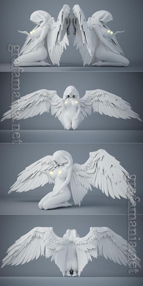Sexy Angel 002 3D Print