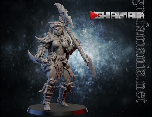 Female Orc 2 3D Print