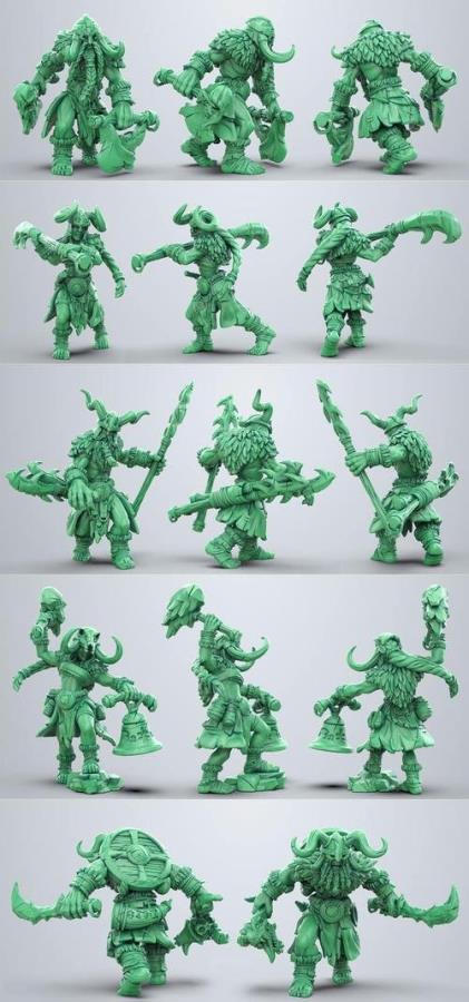 Frost Giant 1-5 3D Print