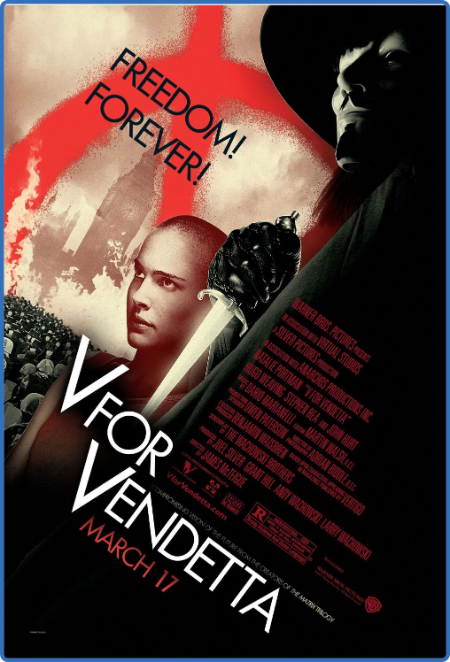 V for Vendetta 2005 1080p BluRay DD2 0 x264-GalaxyRG