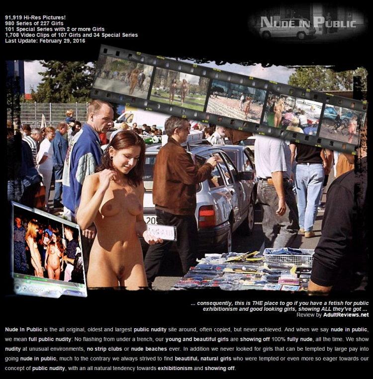[nude-in-public.com] (377 роликов) MegaPack / Nude in public ч.1 [2007-2020, Exhibitionism,Outdoor,Solo]