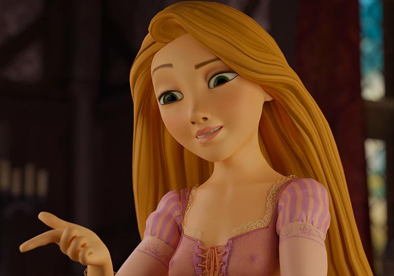 Rapunzel BlowJob / Минет от Рапунцель [3DCG, Comedy, DFC/Tiny tits, Consensual, Blowjob, WEB-DL] [eng, rus sub]