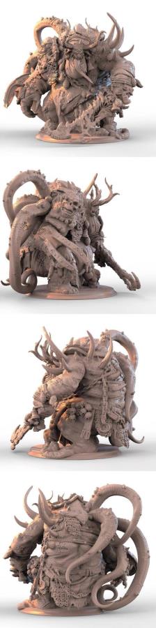 Plague Demon 3D Print