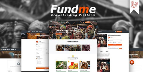 CodeCanyon - Fundme v4.7 - Crowdfunding Platform - 18276382