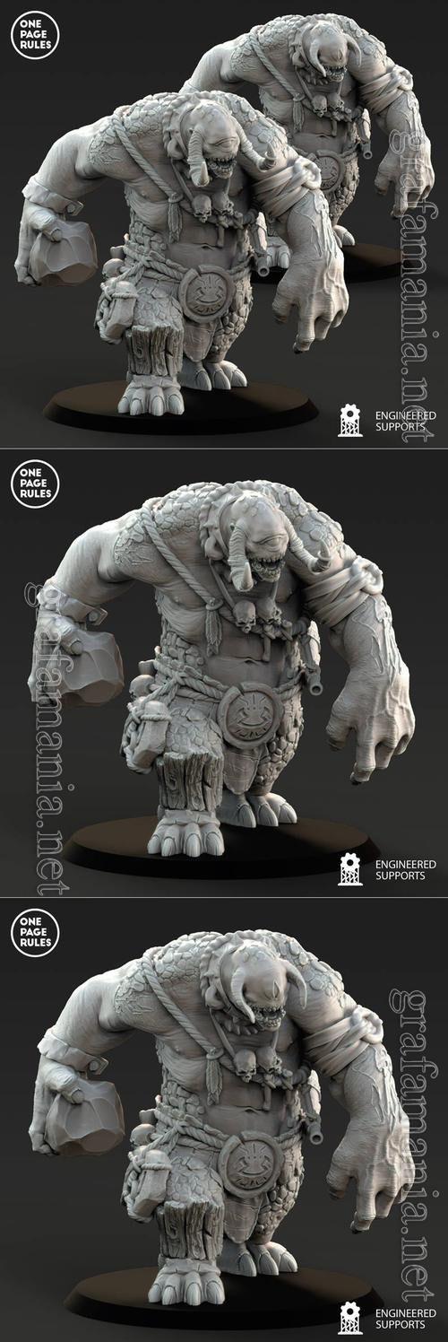 One Page Rules - Beastmen Cyclops 3D Print