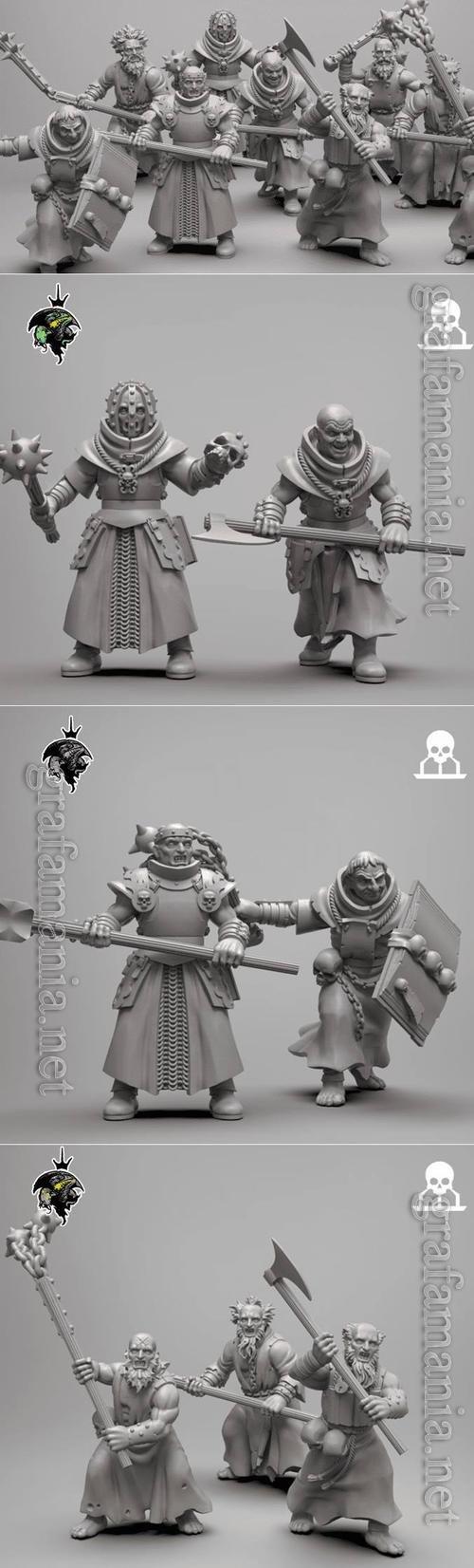 Priests and Penitents 3D Print