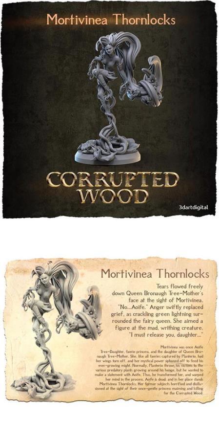 Mortivinea Thornlocks 3D Print