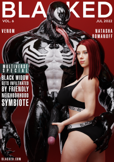[Monster] Cyberbolt – Blacked – Black Widow x Venom - Parody