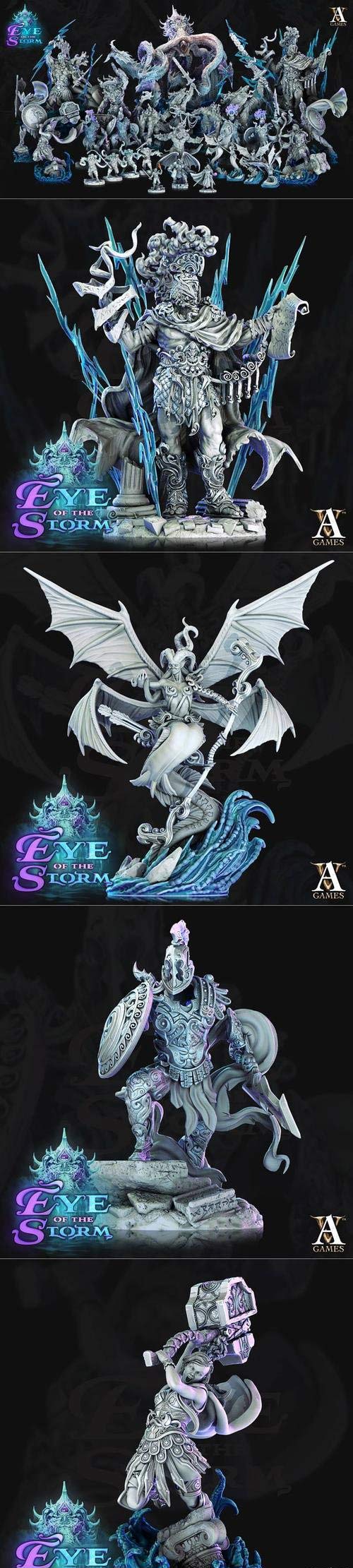 Archvillain Games - Eye of the Storm September 2021 3D Print