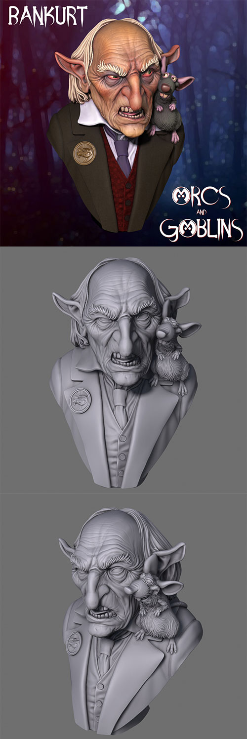 Bankurt the Goblin 3D Print