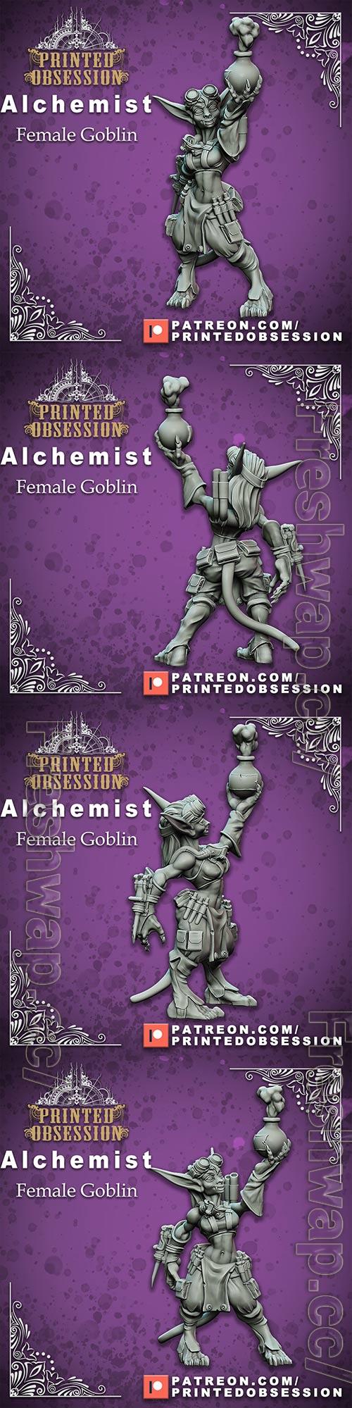 Alchemist - Female Goblin 3D Print