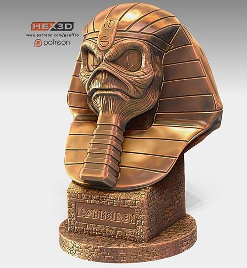 King Eddie - Iron Maiden 3D Print