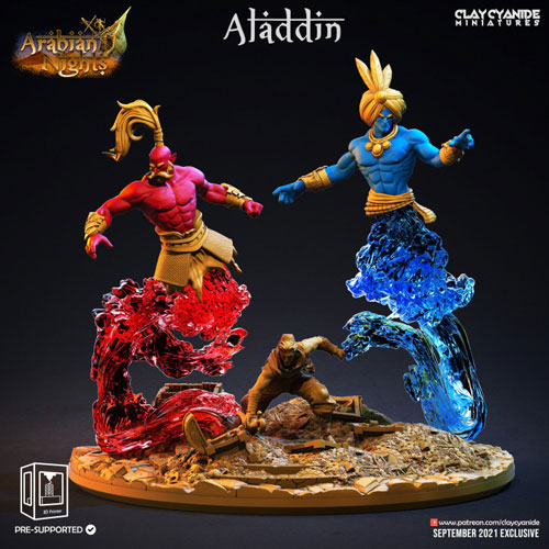 Aladdin 3D Print