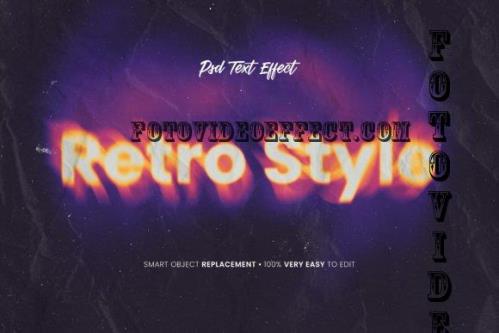Retro Style Text Effect 