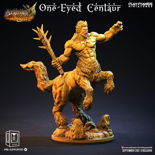 One-Eyed Centaur 3D Print