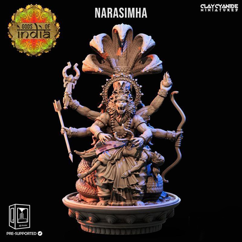 Narasimha 3D Print