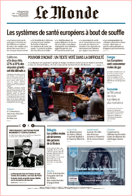 Le Monde - No  24,123 [28 Jul 2022]
