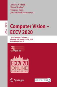 Computer Vision - ECCV 2020 (Part III)