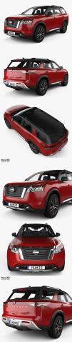 Nissan Pathfinder 2022 3D Model