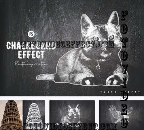 Chalkboard Effect Action - PGA4P22