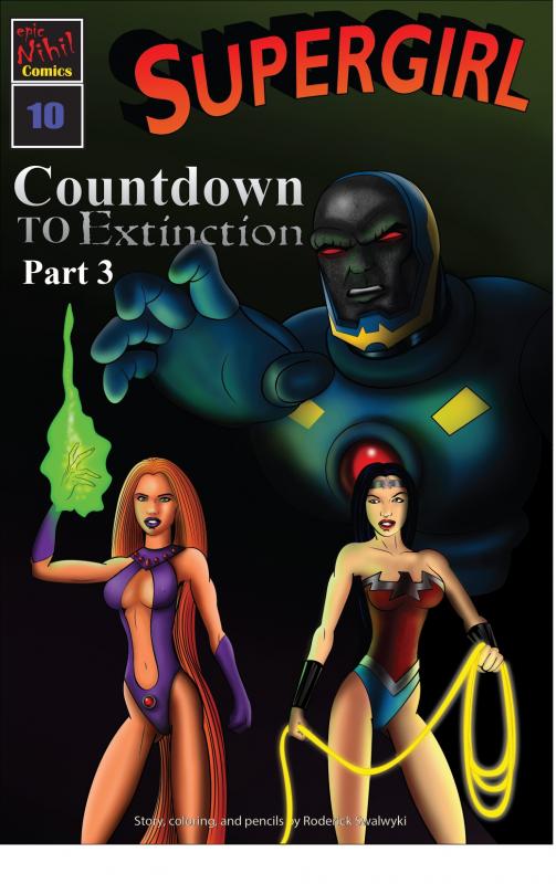 Roderick Swawyki - Supergirl: Issue 10 - Countdown to Extinction Part 3 Porn Comic