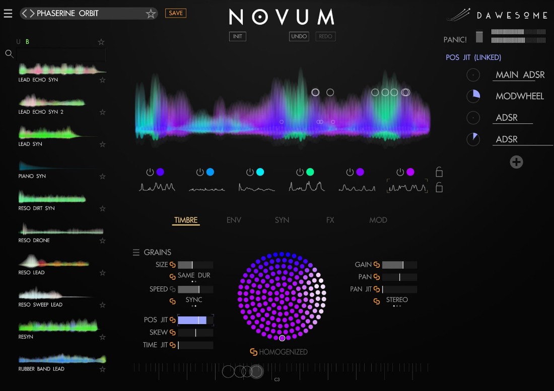 Tracktion Software Dawesome Novum v1.08 macOS