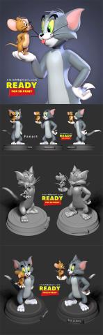 Tom & Jerry 3D Print