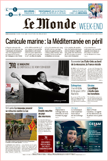 Le Monde - No  24,125 [30 Jul 2022]