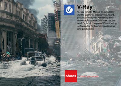 Chaos V-Ray 6 Hotfix 2 (6.00.08) for Autodesk 3ds Max