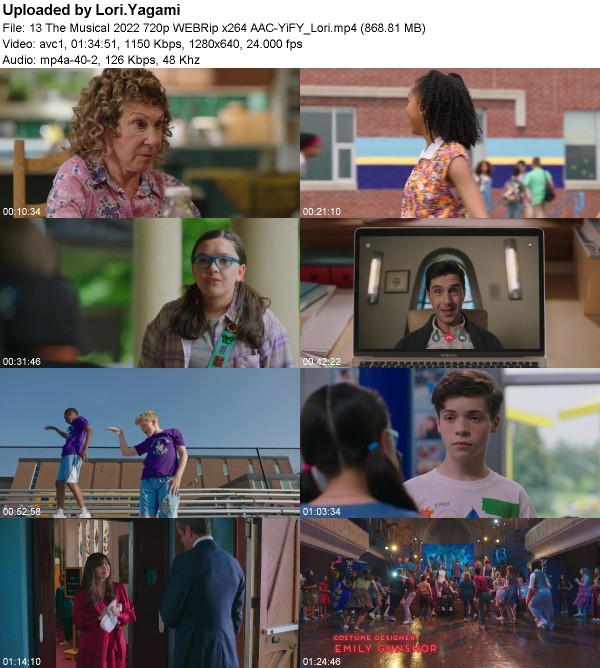 13 The Musical (2022) 720p WEBRip x264 AAC-YiFY