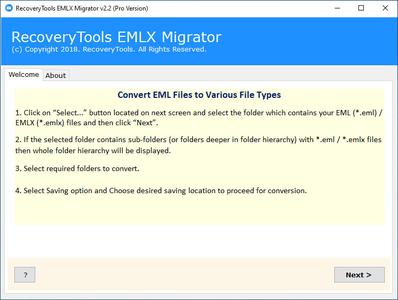 RecoveryTools EMLX Migrator 3.0