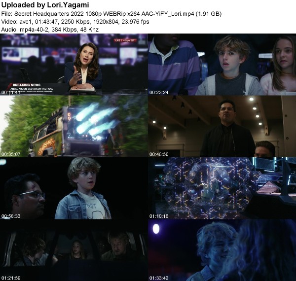 Secret Headquarters (2022) 1080p WEBRip x264 AAC-YiFY