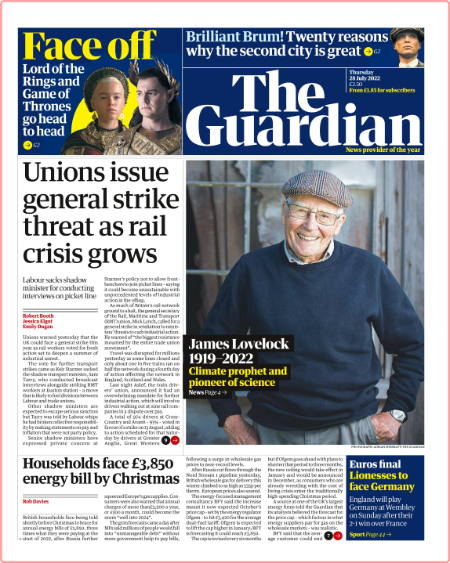 The Guardian - No  54,721 [28 Jul 2022]