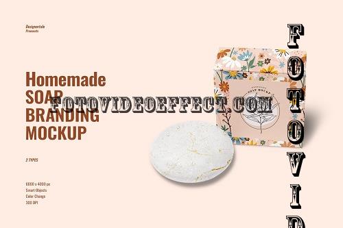 Homemade Soap Branding Mockup - 7497511