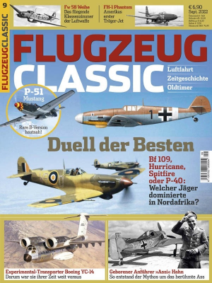 Flugzeug Classic Magazin Nr 09 September 2022