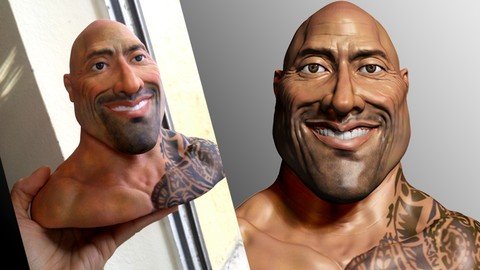 Sculpting A Caricature Character For 3D Printing In Zbrush