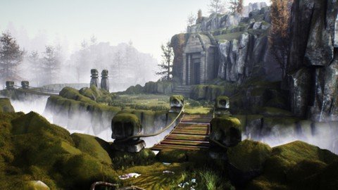 Realistic Fantasy Game Environment In Maya & Unreal Engine