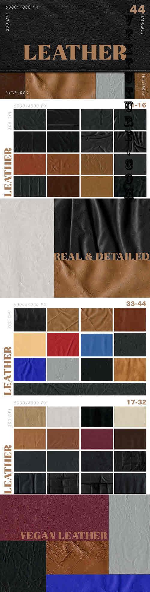 Natural & Vegan Leather Textures - 7427254